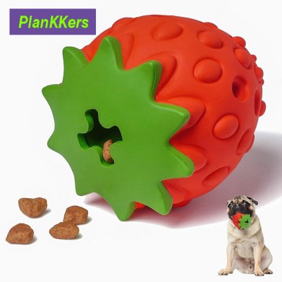 PlanKKers DomiTail Interactive Dog Puzzle Chew Toy – Silicone Treat Dispenser for Teeth Cleaning, Mental Stimulation & Leak-Proof Play