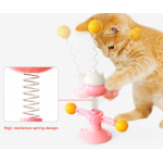 enomol 2025 Newest Cat Enrichment Toys - Interactive Puzzle Toys with Catnip & Feathers for Indoor Cats